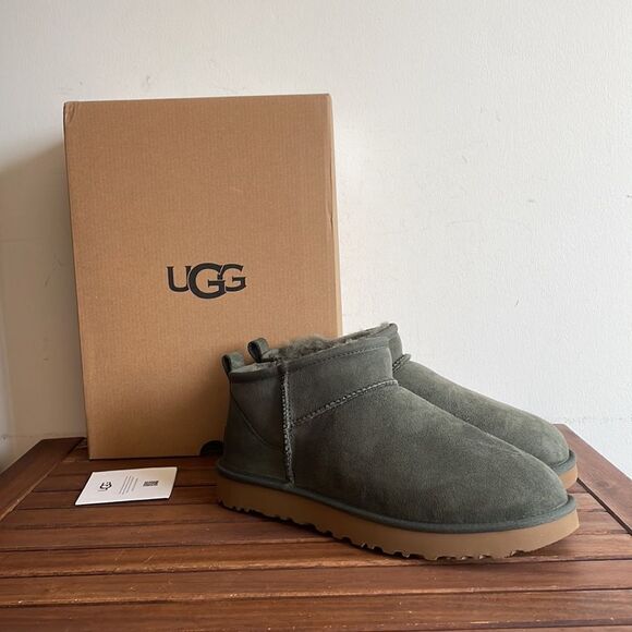 UGG Classic Ultra Mini Forest Night Women Size 11 - Picture 1 of 14